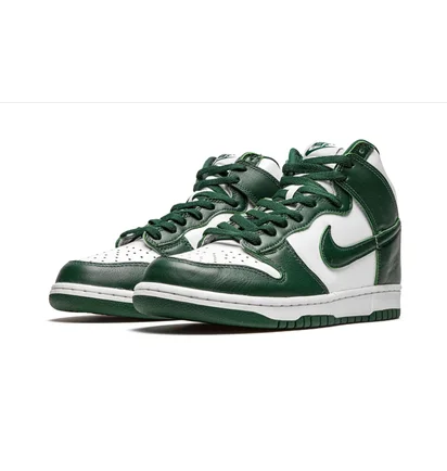 Кросівки чоловічі Nike Dunk High Sp White/Green CZ8149-100