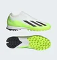 Сороконіжки унісекс Adidas X Crazyfast.3 Laceless Turf Shoes White/Green ID9346