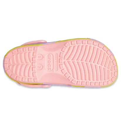 Тапочки унисекс CROCS Spongebob Squarepants X Classic Clog Pink 209479-737