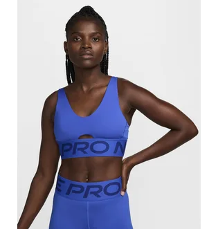 Топ жіночий Nike Pro Indy Plunge Blue HF7324-405