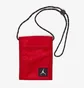 Кошелек унисекс Air Jordan Tri-Fold Pouch Light Strap Red 9A0325-R78