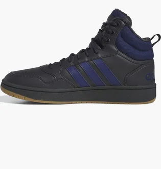 Кросівки чоловічі Adidas Hoops 3.0 Mid Wtr Black IF2635
