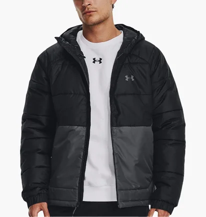 Куртка чоловіча Under Armour Hooded Jacket Ua Strm Ins Hd Jkt-Blk Black 1380872-001