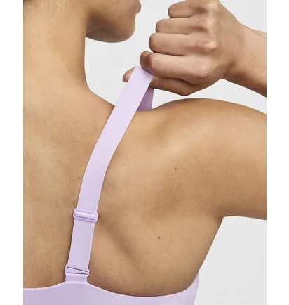 Топ женский Nike Indy Medium Support Padded Adjustable Sports Bra Violet FD1065-512