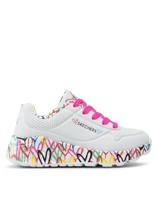 Кроссовки детские Skechers Lovely Luv White 314976L-WMLT