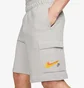 Шорты мужские Nike Sportswear French Terry Cargo Shorts Grey FQ7160-077