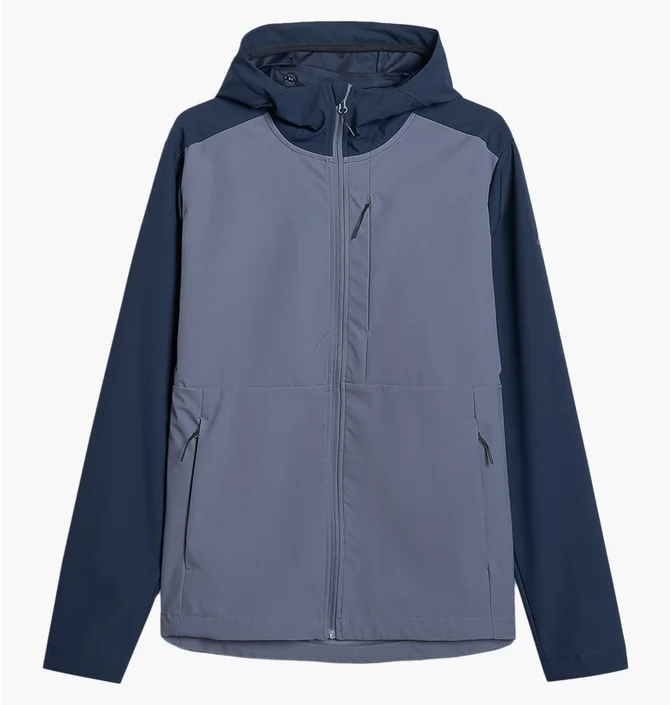 Куртка чоловіча 4F Windproof Softshell Neodry 8000 Blue 4FRSS25TSOFM436-32S