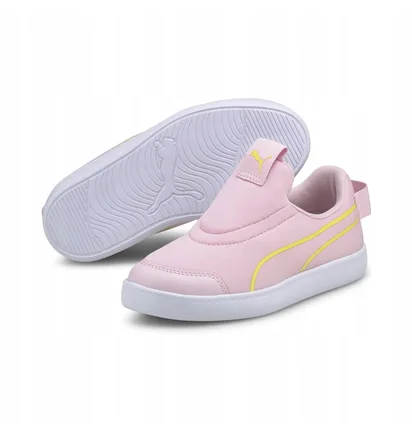 Кроссовки детские Puma Courtflex V2 Slip Pink 374858-03