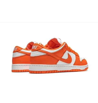 Кроссовки мужские Nike Dunk Low Retro White/Orange CU1726-101