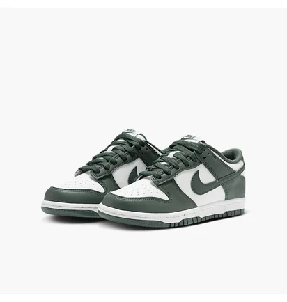 Кроссовки детские Nike Dunk Low Retro Green/White FB9109-120
