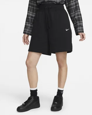 Шорты женские Nike Sportswear Phoenix Fleece Black Dq5717-010