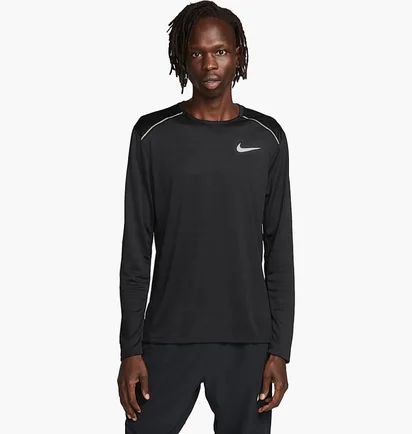 Лонгслив мужской Nike Dri-Fit Miler Black CU0318-010