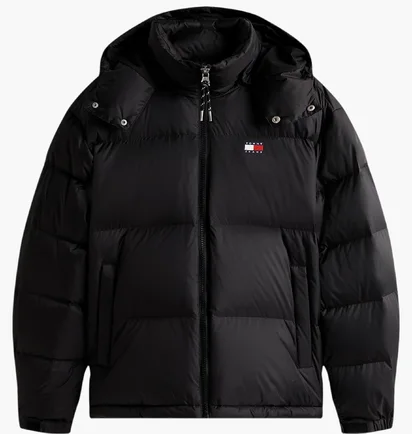 Пуховик мужской Tommy Jeans Black DM0DM22036-BDS
