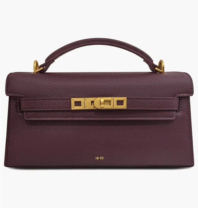 Сумка жіноча JW PEI Noor Top Handle Bag Bordo BB2025BG119207JWP