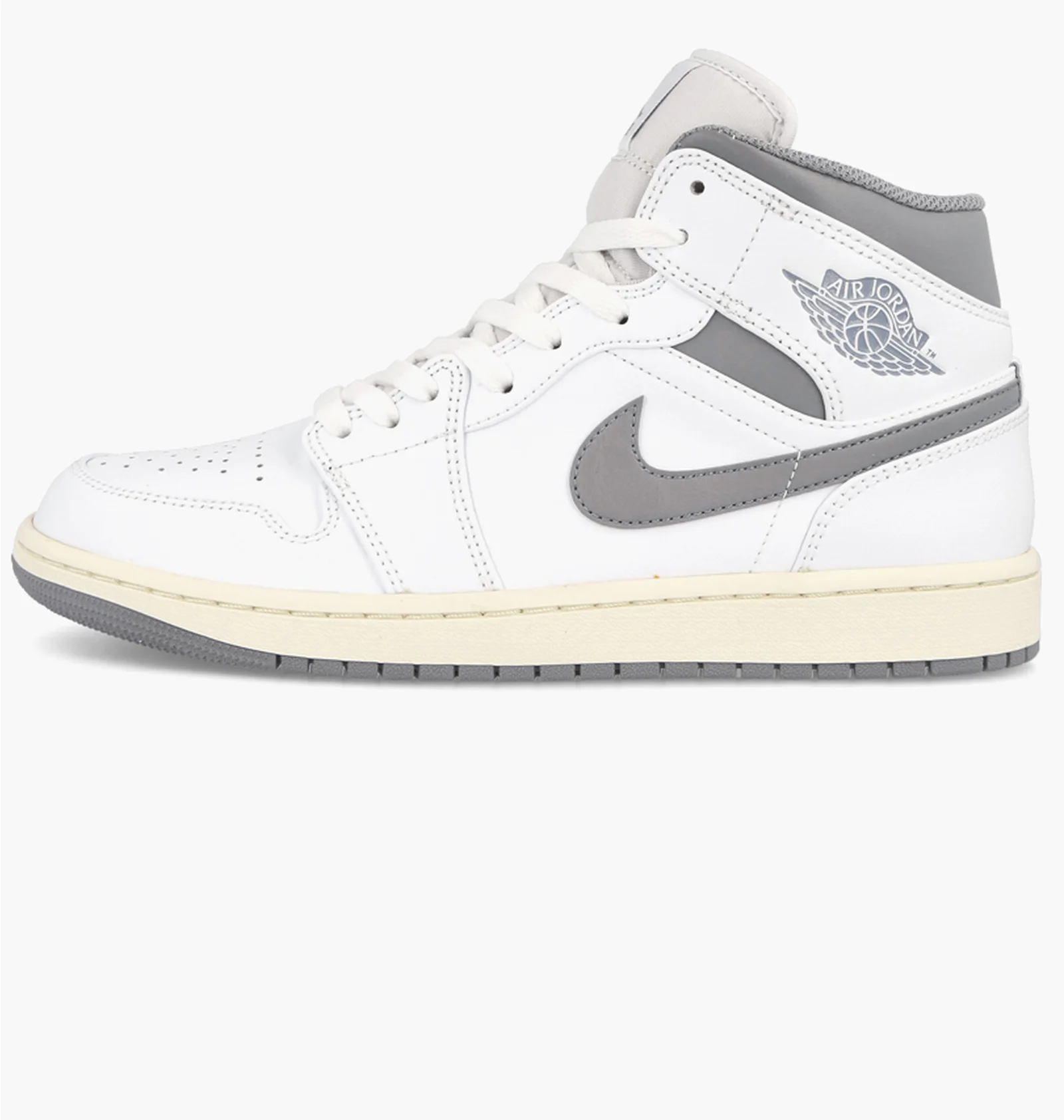 ᐉ Кросівки чоловічі Nike Air Jordan 1 Mid Neutral White 554724