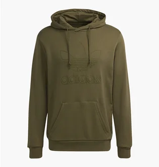 Худи мужское Adidas Graphics Trefoil Series Hoodie Olive H13499