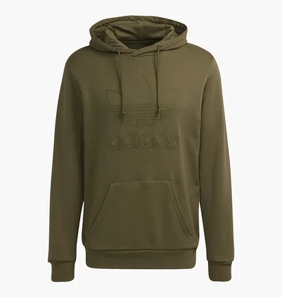 Худи мужское Adidas Graphics Trefoil Series Hoodie Olive H13499