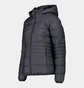 Куртка женская CMP Jacket Snaps Hood Black 33K1706M-U890