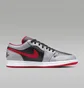 Кроссовки мужские Air Jordan 1 Low Zapatillas Grey/Black 553558-060