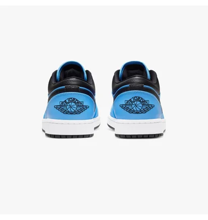 Кроссовки мужские Air Jordan 1 Low Blue/Black 553558-403
