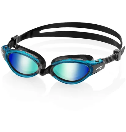Окуляри для плавання унісекс Aqua Speed Triton 2.0 Mirror Black 283-02