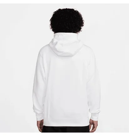 Худи мужское Nike Club Fleece Brushed-Back Hoodie White FV4447-100