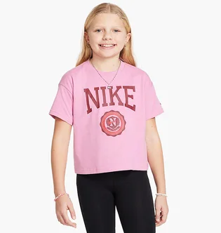 Футболка детская Nike Sportswear T-Shirt Pink HM6303-646