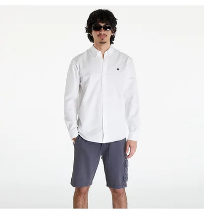 Сорочка чоловіча Carhartt WIP Long Sleeve Madison Shirt White I023339.00AXX