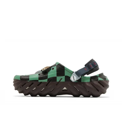Сандали мужские CROCS Demon Slayer X Echo Clog Brown/Green 209317-2ZH