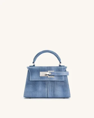 Сумка жіноча JW PEI Elise Top Handle Bag Blue BB2023BG78419JWP