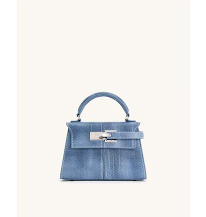 Сумка жіноча JW PEI Elise Top Handle Bag Blue BB2023BG78419JWP