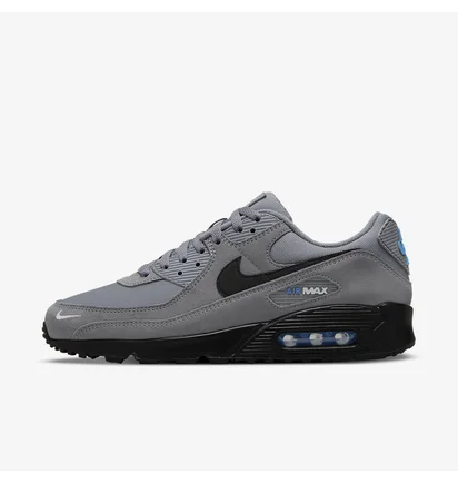 Кроссовки мужские Nike Air Max 90 Grey/Black DO6706-002