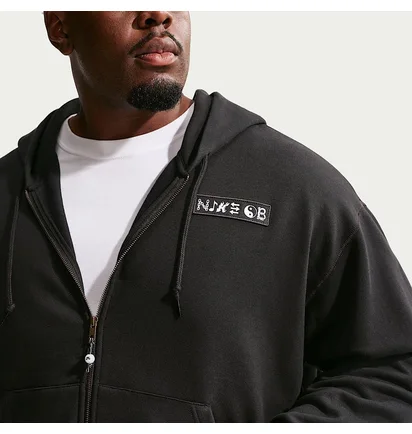 Толстовка мужская Nike Sb Fleece Full-Zip Skate Black IF0657-010
