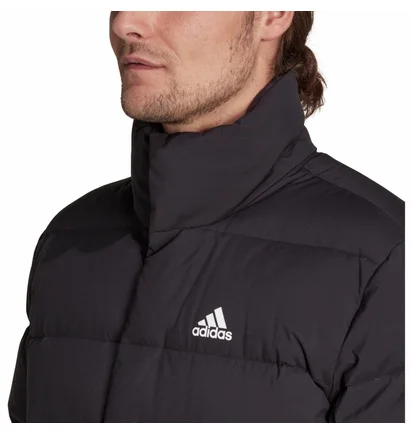 Пуховик чоловічий Adidas Helionic Mid-Length Down Jacket Black HG8700