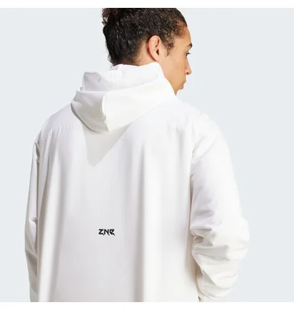 Олимпийка мужская Adidas Z.N.E. Woven Full-Zip Hooded Track Top White IN1843