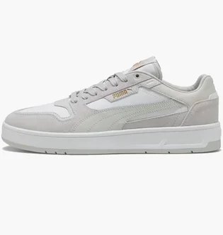 Кроссовки мужские Puma Court Classic Street Sd Grey/White 400215-02