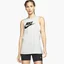 Майка жіноча Nike Womens Muscle Tank Grey CW2206-063