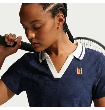 Поло жіноче Nike Court Court Collection Blue IB0772-410