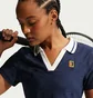 Поло жіноче Nike Court Court Collection Blue IB0772-410