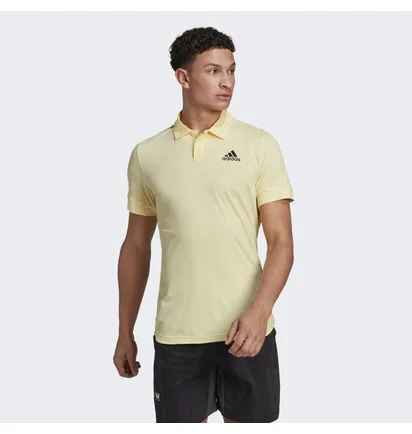 Поло мужское Adidas Tennis New York Freelift Polo Shirt Yellow Hg3129