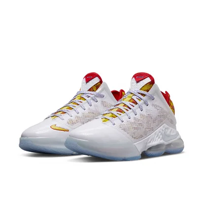 Кросівки унісекс Nike Flintstone X Lebron 19 Low White DQ8344-100