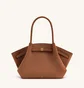Сумка женская JW PEI Hana Medium Faux Suede Tote Bag Brown BB2024BG92777JWP