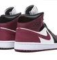 Кросівки жіночі Air Jordan Wmns 1 Mid Se Black/Bordo CZ4385-016