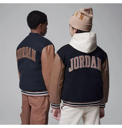 Куртка детская Air Jordan Varsity Brown/Black 95D197-X1I