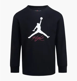 Лонгслив детский Air Jordan Baseline Flight Long Sleeves Tee Black 85C892-023