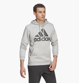 Худи мужское Adidas Essentials Fleece Big Logo Hoodie White GK9577