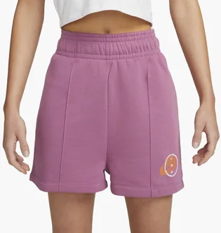 Шорты женские Nike Sportswear Fleece Shorts Violet Dx5677-507