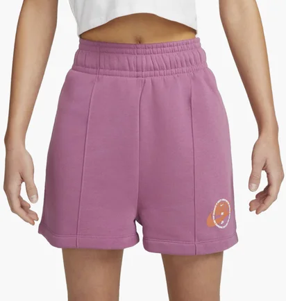Шорти жіночі Nike Sportswear Fleece Shorts Violet Dx5677-507