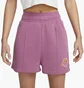 Шорти жіночі Nike Sportswear Fleece Shorts Violet Dx5677-507