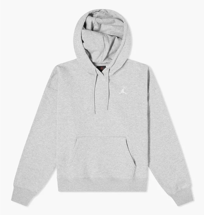 Худи женское Air Jordan Brooklyn Fleece Hoodie Grey FN4488-063